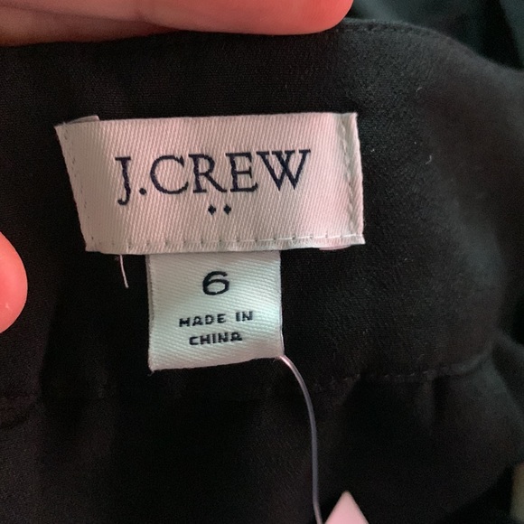 J. Crew midi black pleated skirt - Picture 5 of 6